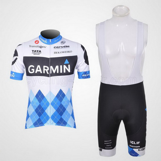 2011 Maillot Garmin Tirantes Mangas Cortas